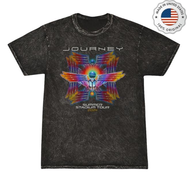 Journey Music | Official Store 2024 Mineral Wash Summer Stadium Tour Tee
