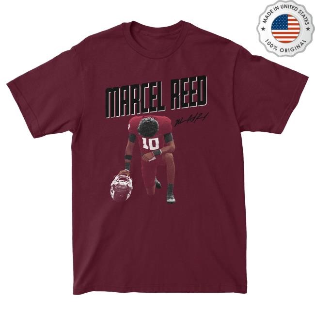 Official Nil Store Merch Shop Marcel Reed Pregame Maroon Hoodie