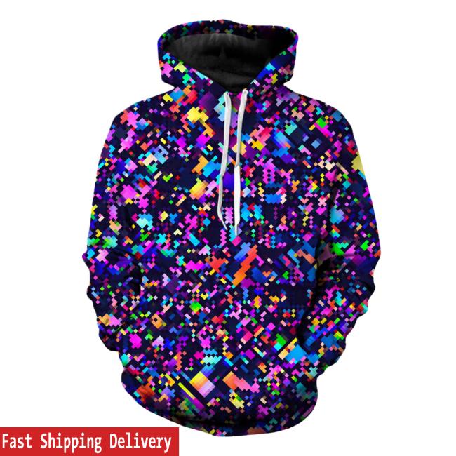 8-Bit Confetti Unisex Crew neck Sweatshirt