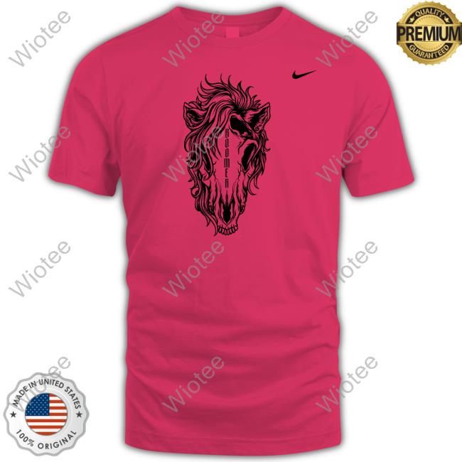 Boomer Horse Skull Tee Oklahoma Sooners Boomer Horse Skull T Shirt
