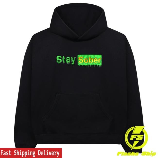 Official Daydrian Harding Merch Stop Creepy Stay Sober Popover Hoodie!