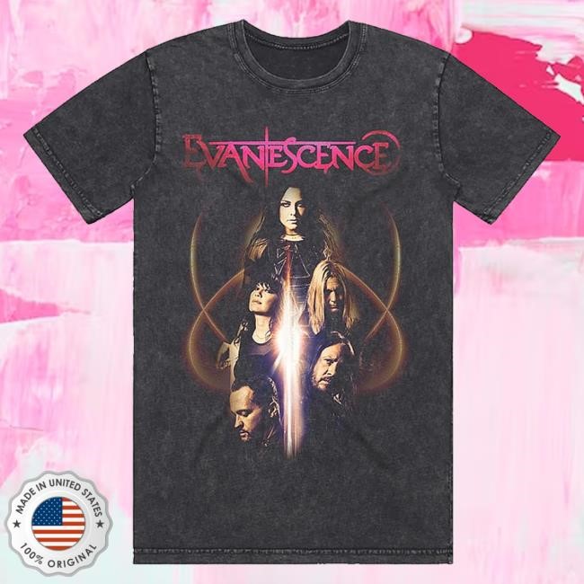 Evanescence Official Store Admat Photo Mineral Wash Top Shirt