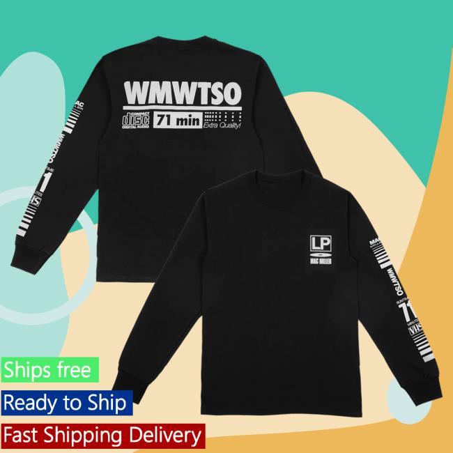 Official Mac Miller Merch Store Mac Miller 71 Min L/S Tee Mac Miller Clothing Apparel Shop MacMiller