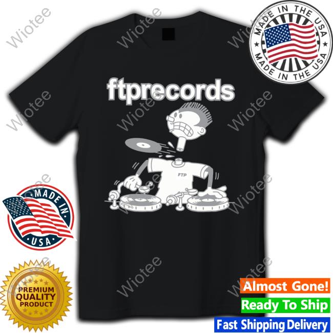 Fuck The Population Merch Disc Jockey Tee