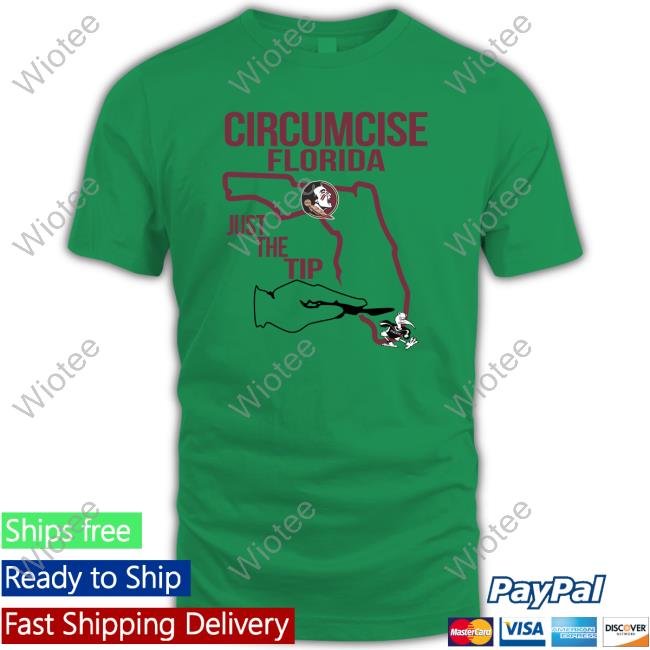 Official No Context College Football Circumcise Florida Just The Tip Shirt Official Circumcise Florida Just The Tip Tee