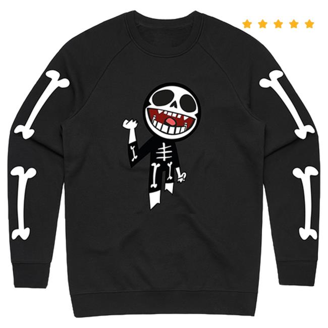 Official Gorillaz Merch Store Gorillaz Bonesy Popover Hoodie Gorillaz Apparel Clothing Shop