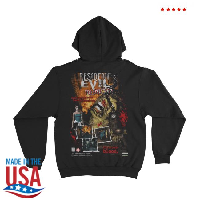 Official Graveyardgoods Resident Evil 3: Nemesis • November '99 Hoodies Graveyardgoods Resident Evil 3: Nemesis • November '99 Sweater
