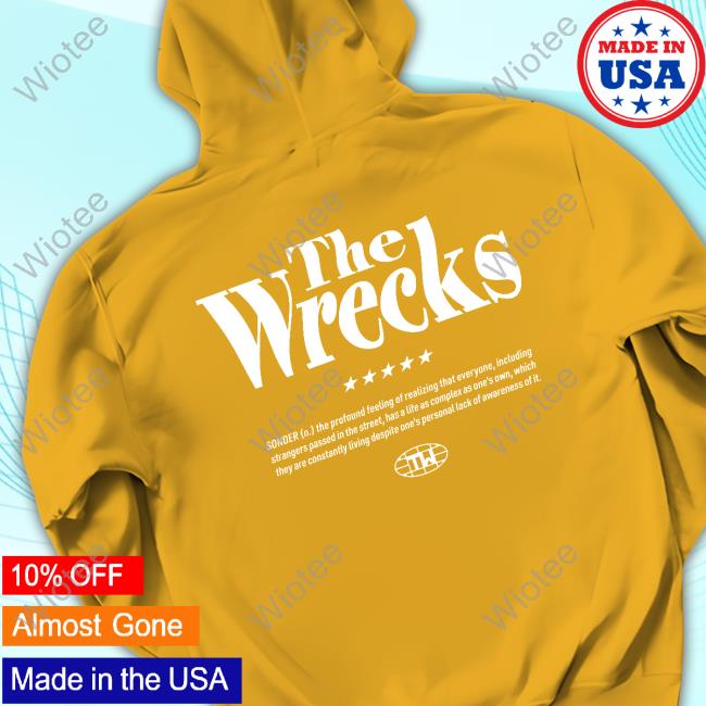 The Wrecks Wavy Hoodie Wavy Shirt