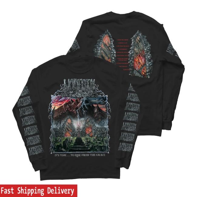 Official It's Time...To Rise From the Grave Tracklist Long Sleeve Shirts
