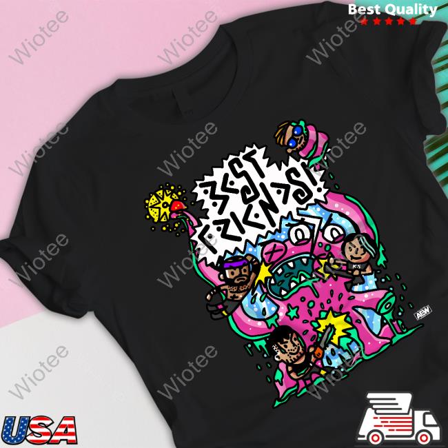Official Best Friends, Kris Statlander & Orange Cassidy - Intergalactic Planetary Shirt