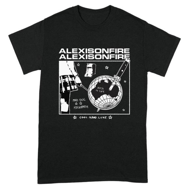 Official Alexisonfire Such Is Life 2025 Australia Tour T Shirt Official Alexisonfire Merch Such Is Life 2025 Australia Tour Shirt