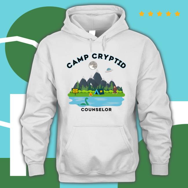 Official Camp Cryptid Counselor Tee Official Camp Cryptid Counselor Hoodie
