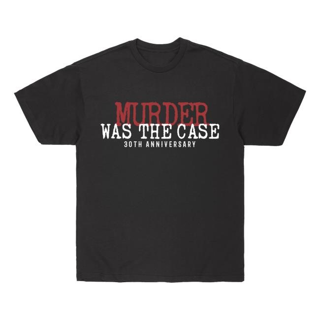 Snoop Dogg Murder Was the Case 30 Year Anniversary New T-Shirt Snoopermarket