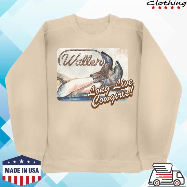 Official Morgan Wallen Merch Store Morgan Wallen Long Live Cowgirls Beige Hood Morgan Wallen Apparel Clothing Shop MorganWallen