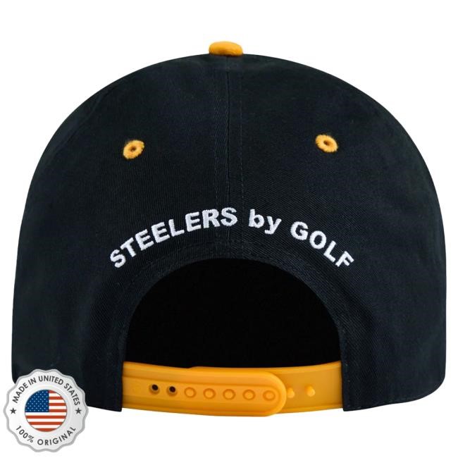 Official Golf Wang Merch Steelers Script Snapback Cap by Golf Wang x NFL Official Golf Wang Merch Steelers Script Snapback Cap by Golf Wang x NFL