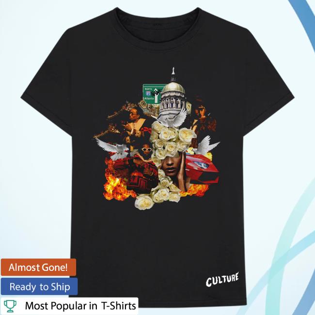 Official Migos Merch Store Shop Migos Culture Cover Attractive Shirt