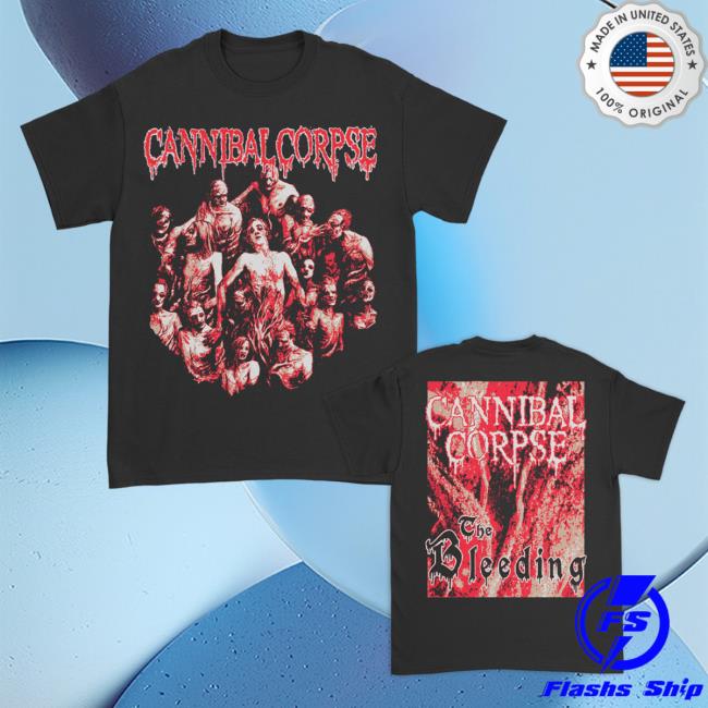 Official Kings Road Merch Store Cannibal Corpse The Bleeding New Shirt (Black) Kings Road Shop CannibalCorpse
