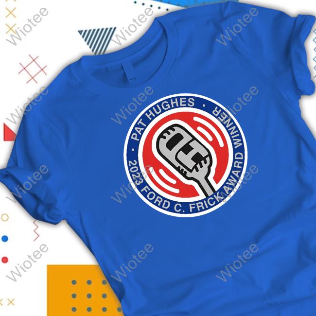 Official Obvious Shirts Pat Hughes 2023 Ford C. Frick Award Winner Tee