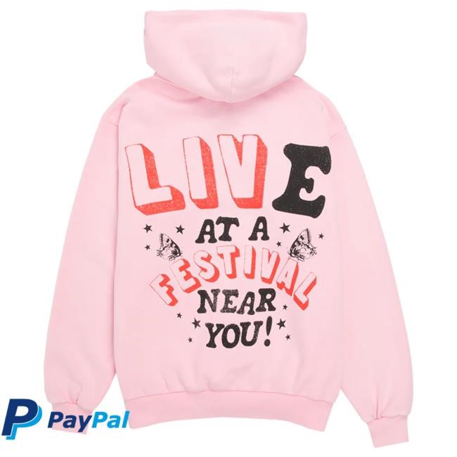 Official Olivia Rodrigo live at a festival near you zip Hoody Official Olivia Rodrigo Shop live at a festival near you zip Hoody