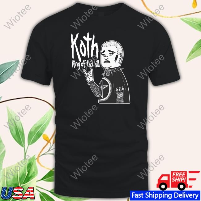 Koth King Of The Hill Black Tee