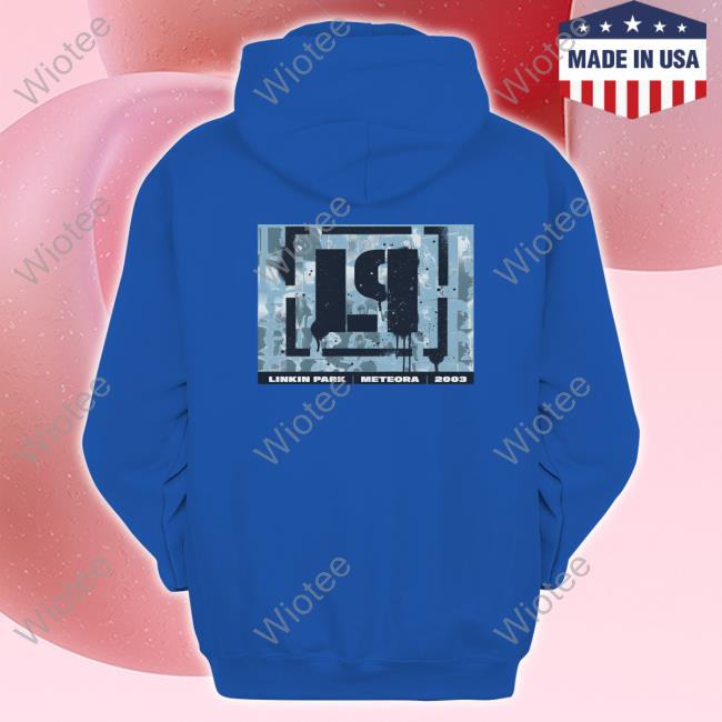 Official Meteora Distorted Shirts Store Linkin Park Meteora Distorted Crewneck Sweatshirt