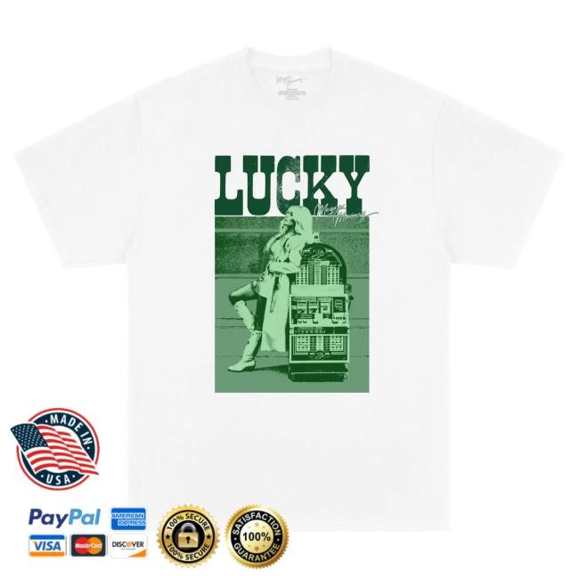 Official Megan Moroney Merch Store Shop Megan Moroney Lucky Portrait Top Shirt
