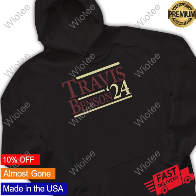 Official Travis Benson 24 Tee Shirt Barstoolsports Merch Barstool Athletes Travis Benson 24 Hooded Sweatshirt