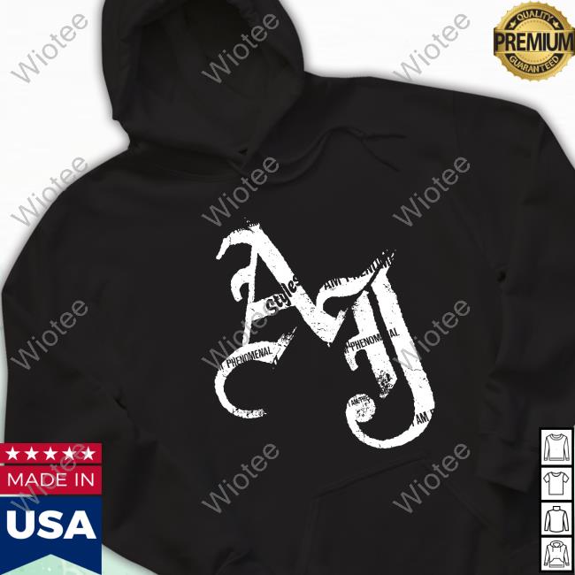 AJ Styles I am Phenomenal One Hoodie All Elite Wrestling AJ Styles I am Phenomenal One Hoodie