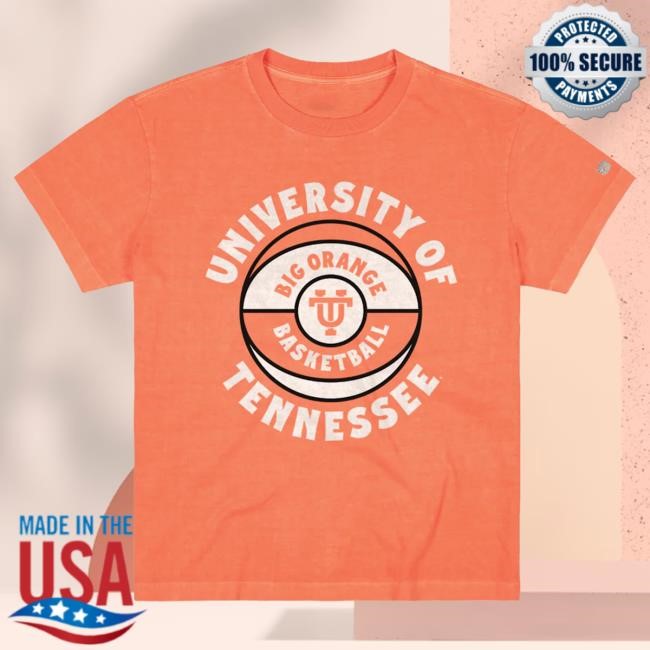 Homefield Apparel SEC Big Orange Basketball Vintage Tennessee Tee