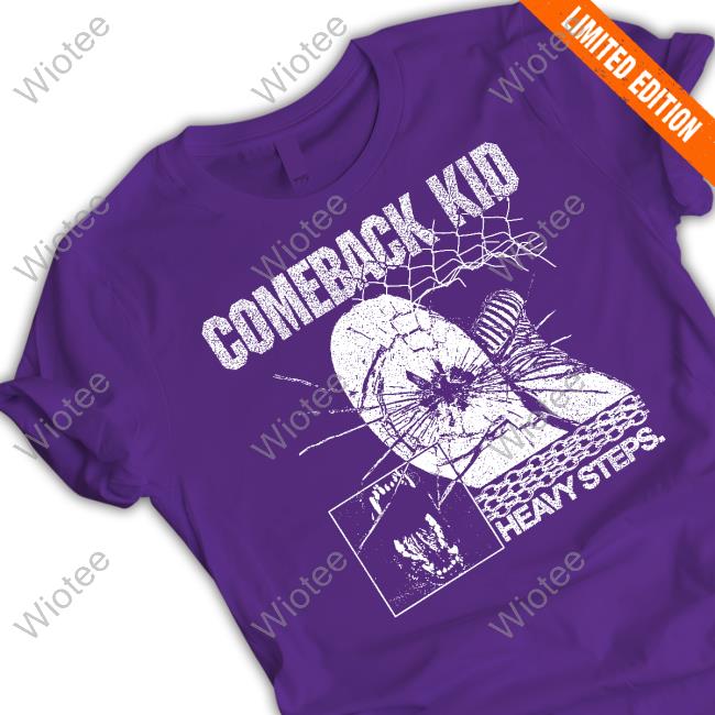 Official Cut Loose Merch Comeback Kid Heavy Steps Long Sleeve Tee Cut Loose Comeback Kid Heavy Steps Long Sleeve Tee