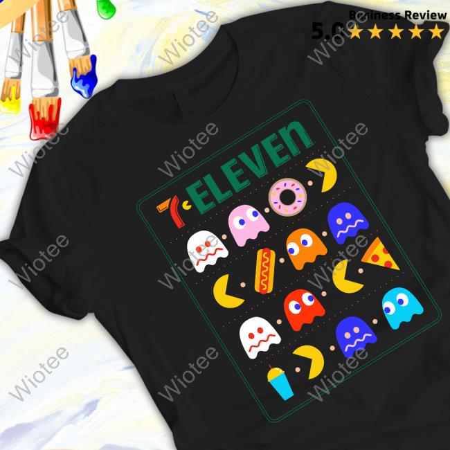Official 7 Eleven Pac Man Shirt