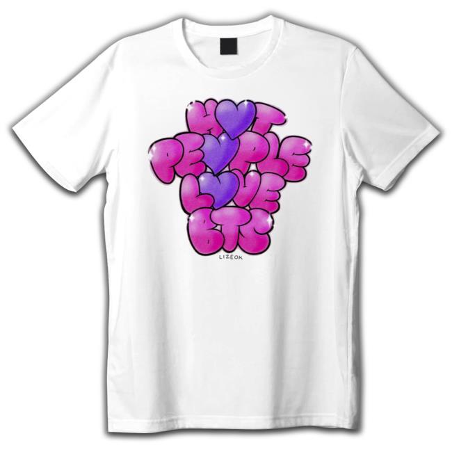Hot People Love Bts Long Sleeved T Shirt Official Hot People Love Bts Shirt