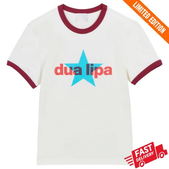 Official Dua Lipa Merch Store Dua Lipa Radical Optimism ringer Hot Shirt Dua Lipa Apparel Clothing Shop DuaLipa