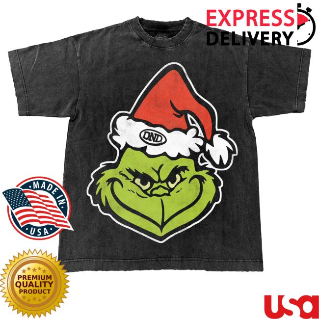 Shopdonotdisturb Do Not Disturb Merch Grinch Portrait T Shirts