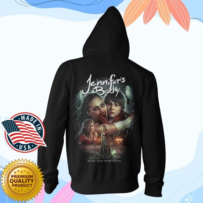 Gutter Garbs Jennifer's Body: Not Just High School Evil - Zip Attractive Hoodie