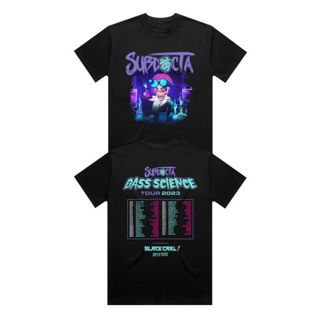Subdocta - Bass Science - Tour Shirt