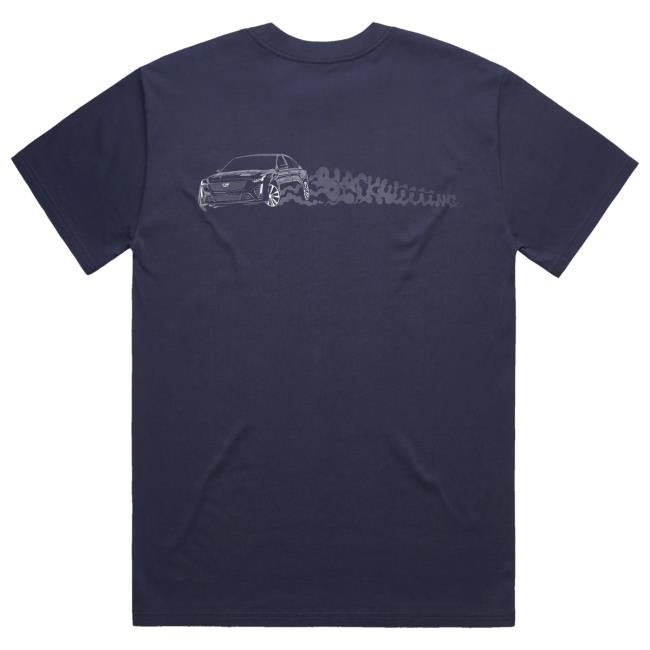 Throttle House - Blackwing - Navy Blue New Shirt Throttle House - Blackwing - Navy Blue New Tee