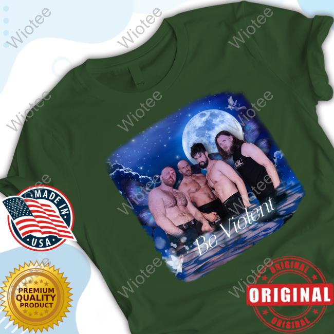 Official Claudio Castagnoli Be Violent Shirt Official Aew Claudio Castagnoli Be Violent T-Shirt