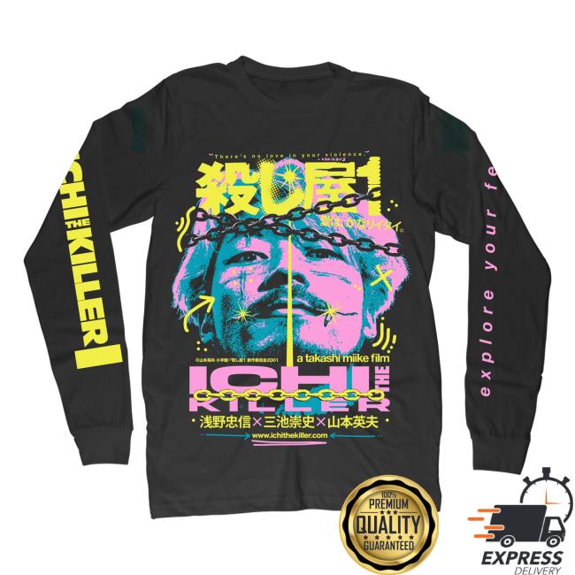 Official Studiohouse Designs Ichi The Killer Long Sleeve T-Shirts