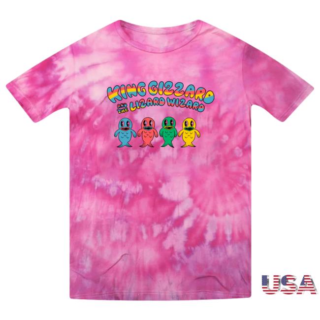KGATLW Fish Family Tie Dye New T Shirt