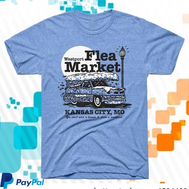 Official Charlie Hustle Merch Store Westport Flea Market Burger-Mobile Top Shirt Official Charlie Hustle Westport Flea Market Burger-Mobile Shirt