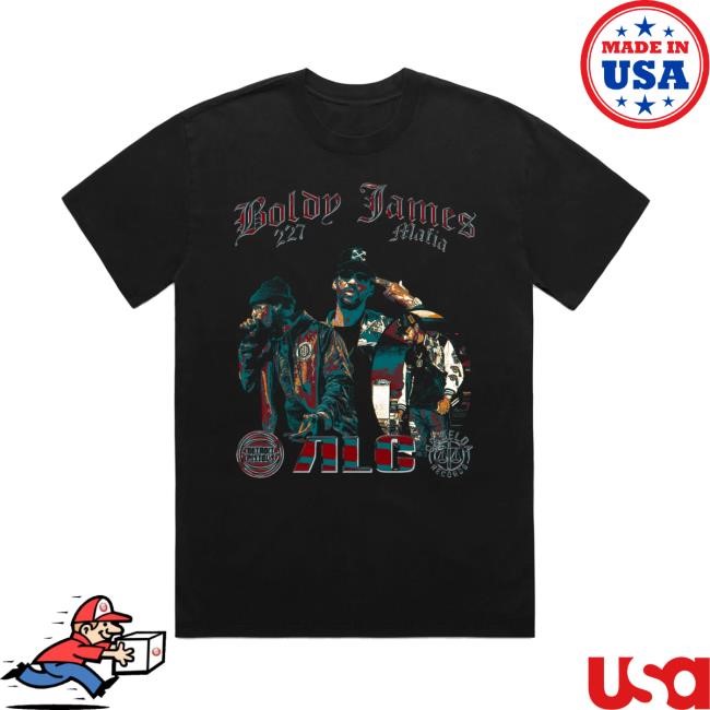 Boldy James 227 Mafia New T-Shirt ALC Records