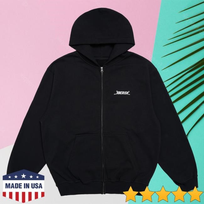 Official Jiberish Clothing Easy Rider Zip-Hoodie Black Official Jiberish Clothing Easy Rider Zip-Hooded Sweatshirt Black
