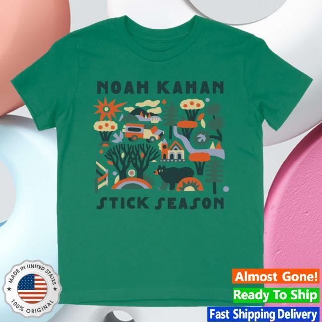 Official Noah Kahan Merch Store Noah Kahan Kids Stick Season T Shirt Noah Kahan Clothing Shop NoahKahan