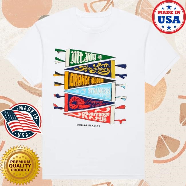 Official Mt Joy Merch Store Rowing Blazers x Mt. Joy Hot ShirtWhite Official Mt Joy Merch Store Rowing Blazers x Mt. Joy TeesWhite