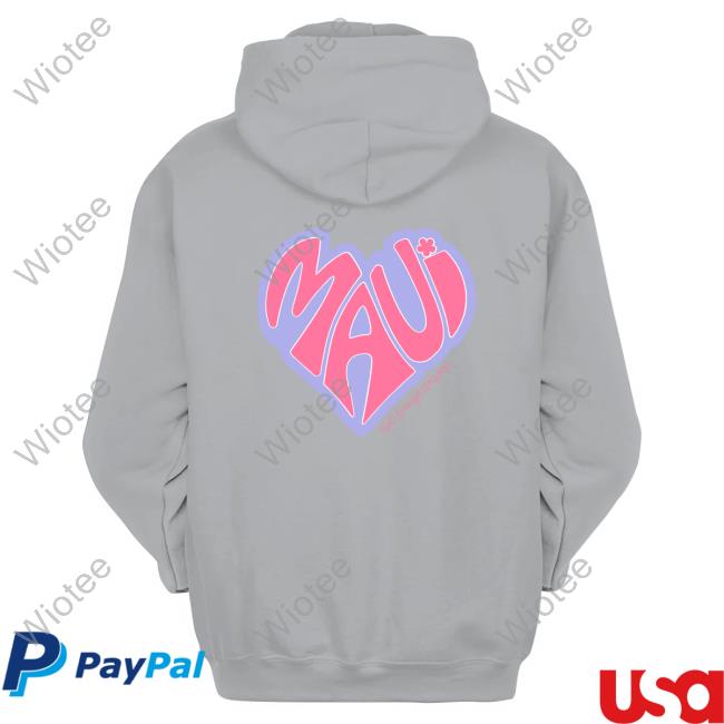 Maui Heart T-Shirt Not Enough Nelsons Maui Heart Tee Shirt