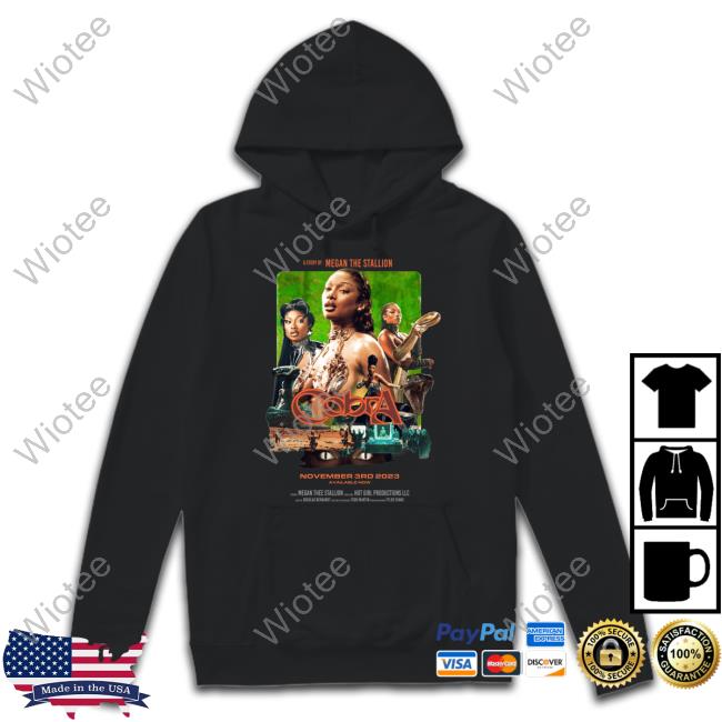 Official Megan Thee Stallion Merch Cobra Movie November 3Rd 2023 Available Now Tee