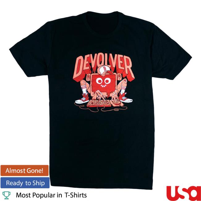 Merch Devolver Digital Computer (Black) Top Shirt