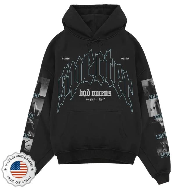 Official Bad Omens Merch Specter Hoodies BadOmens