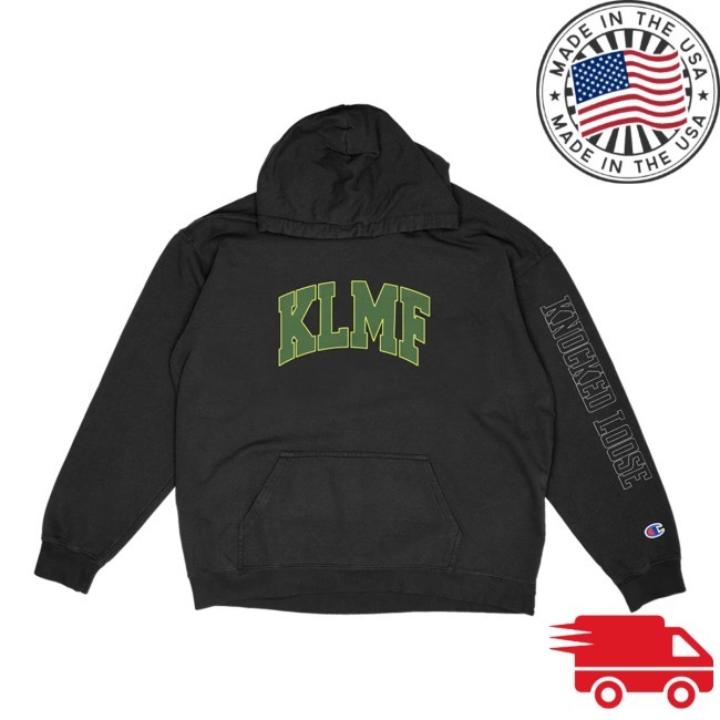 Knocked Loose Wood Cross KLMF Hood